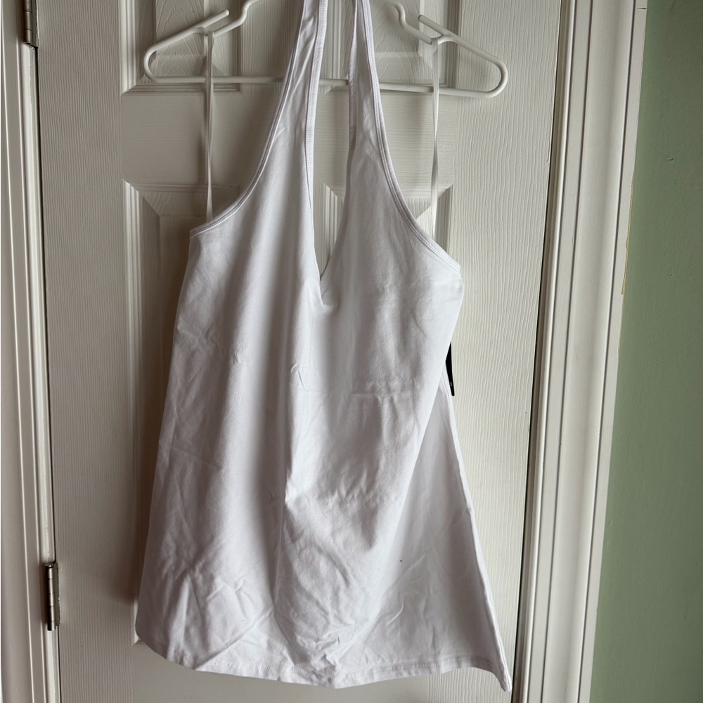 Torrid Classic White Halter Top